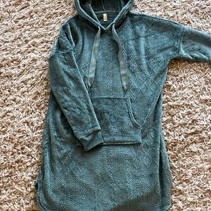 Denver Hayes Fleece Sleep Hoodie Dress